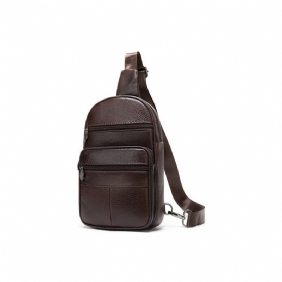 Herre Skuldervesker Exotic Zipper Sling Messenger-veske