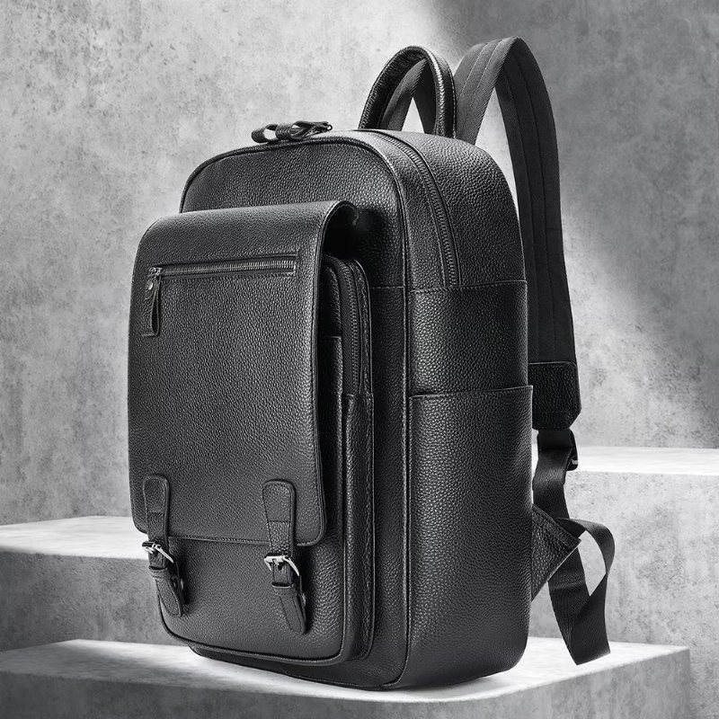 Herreryggsekker Kuskinn Business Travel Tech Backpack - Svart