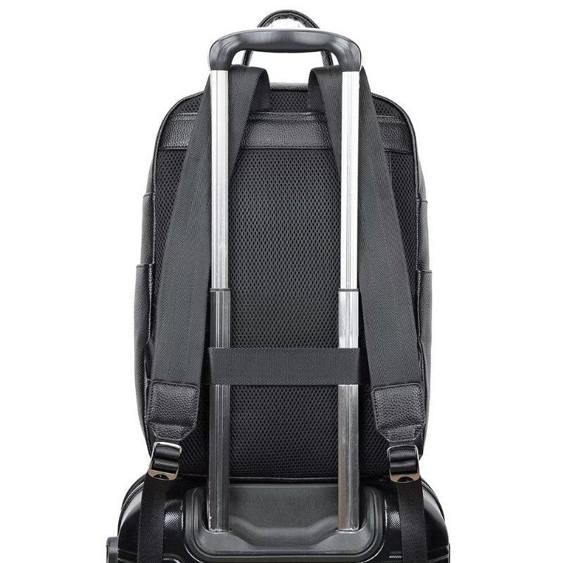 Herreryggsekker Kuskinn Business Travel Tech Backpack - Svart