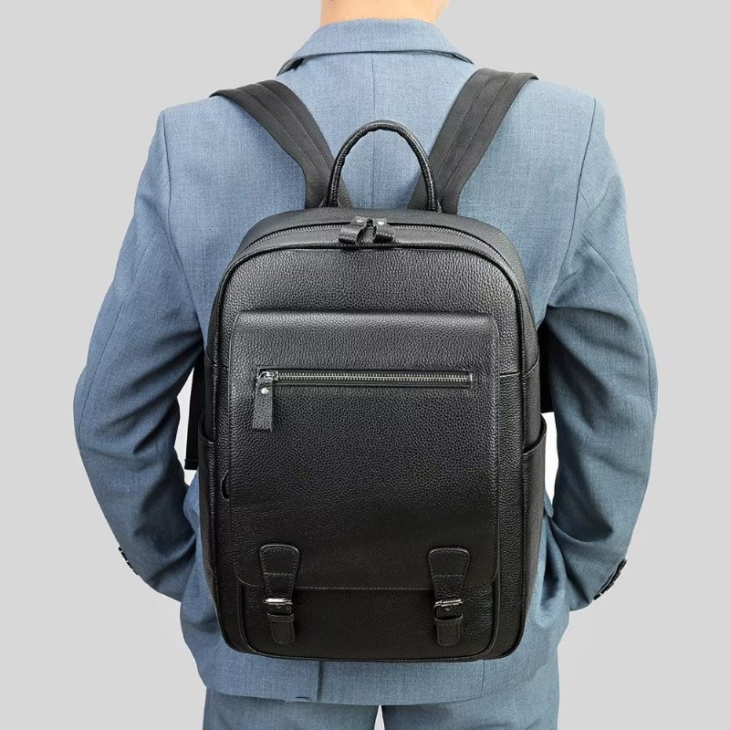 Herreryggsekker Kuskinn Business Travel Tech Backpack - Svart