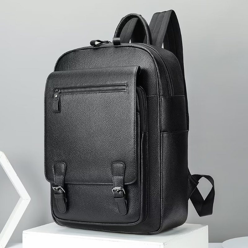 Herreryggsekker Kuskinn Business Travel Tech Backpack - Svart