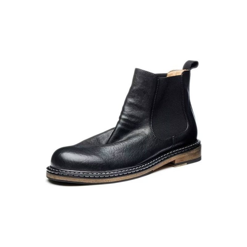 Herrestøvler Elegante Equine Slip On Ankel Booties - Svart