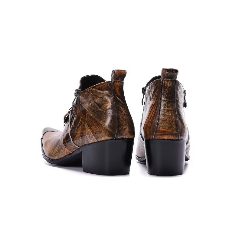 Herrestøvler Exotic Dress Boots - Kaffe