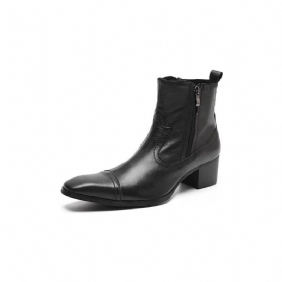 Herrestøvler Exotic Leather Statement Dress Boots