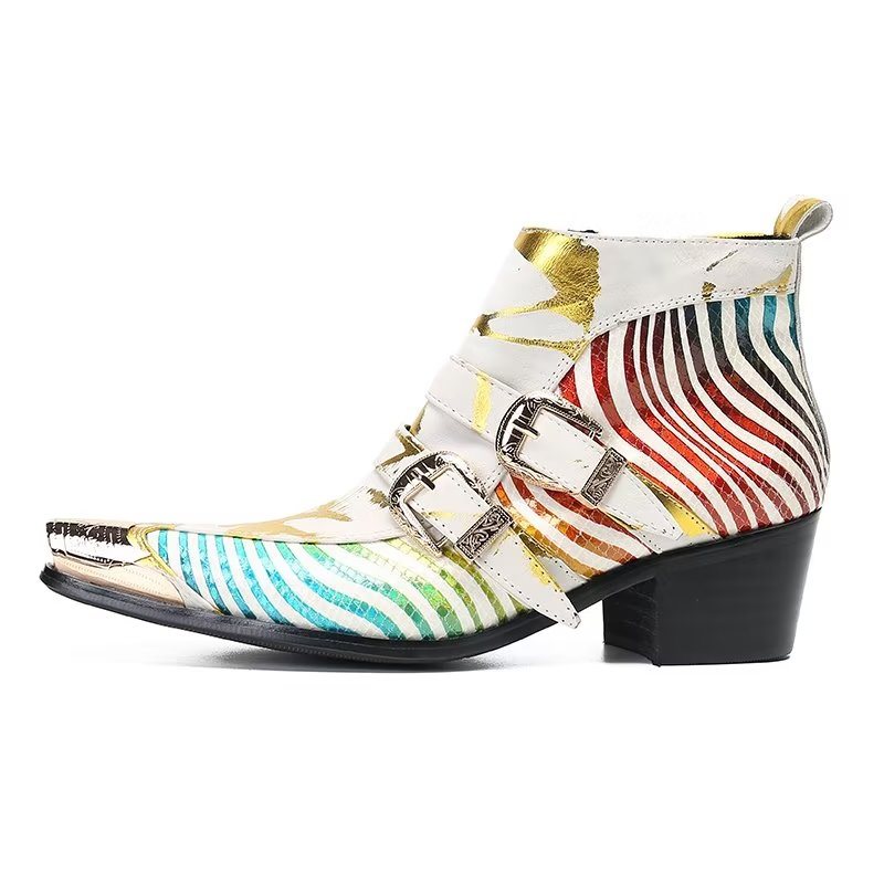 Herrestøvler Exotic Style Dress Boots - Flerfarget