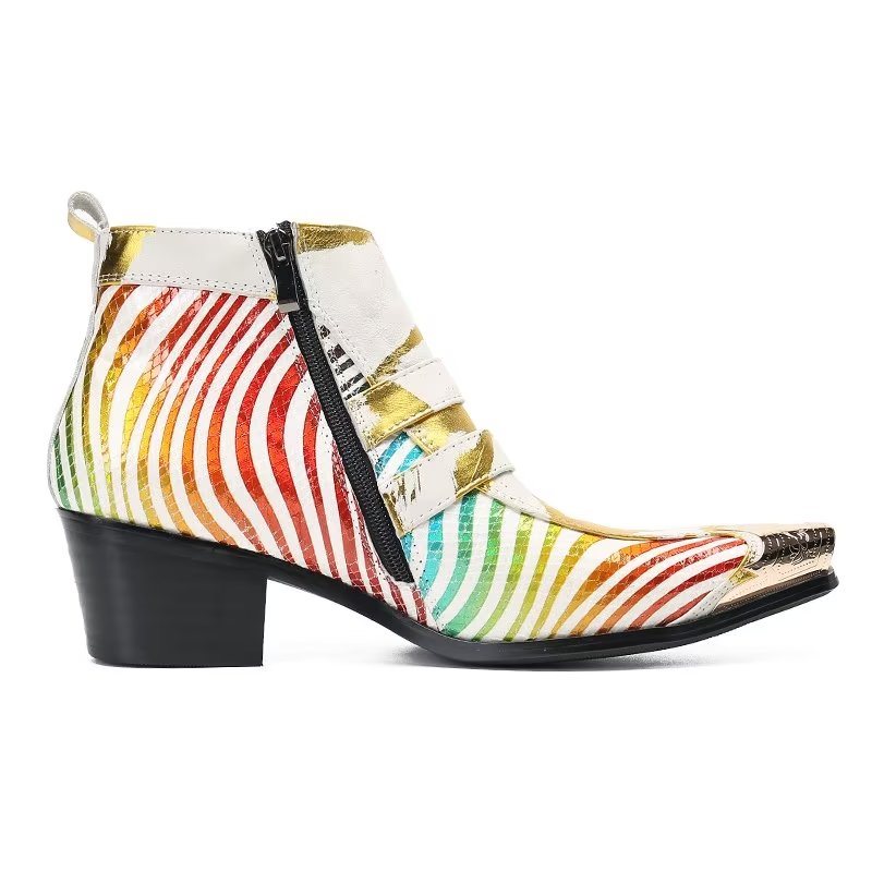 Herrestøvler Exotic Style Dress Boots - Flerfarget