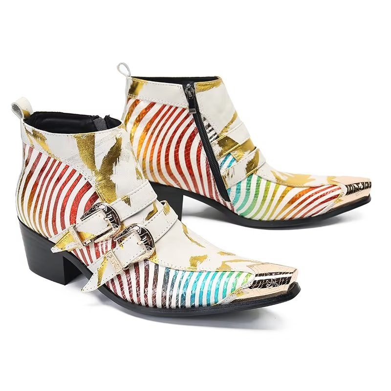 Herrestøvler Exotic Style Dress Boots - Flerfarget