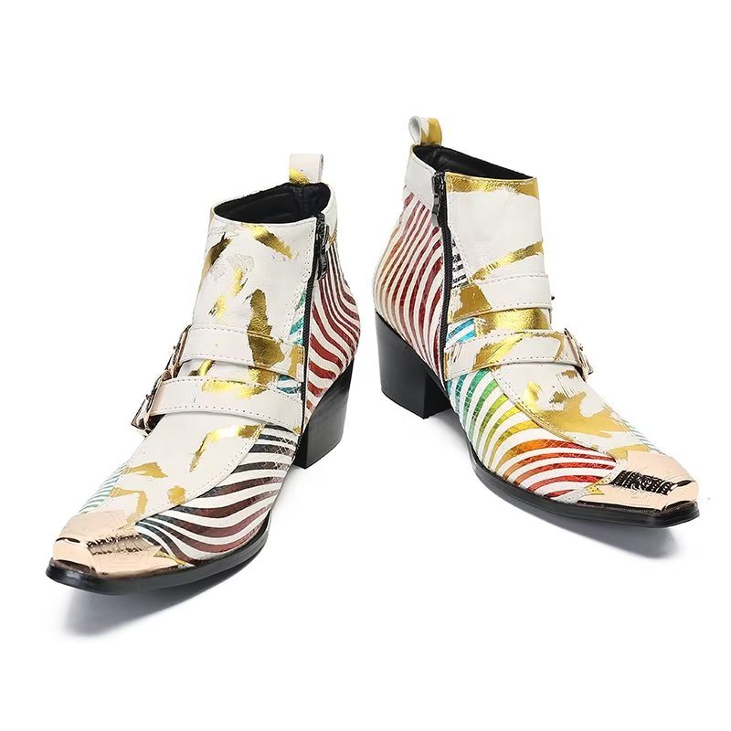 Herrestøvler Exotic Style Dress Boots - Flerfarget