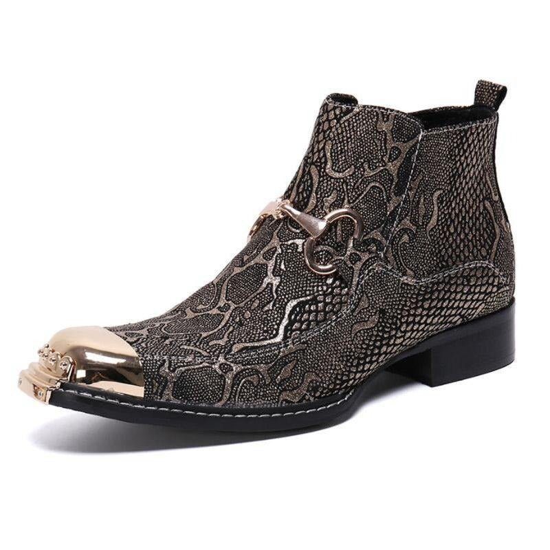 Herrestøvler Serpenté Dress Loafers - Gull