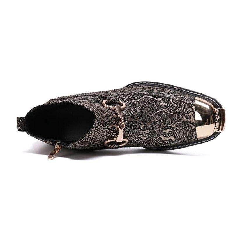 Herrestøvler Serpenté Dress Loafers - Gull