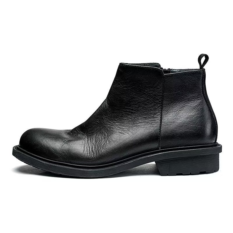 Herrestøvletter Chic Slip On Ankel Boots - Svart