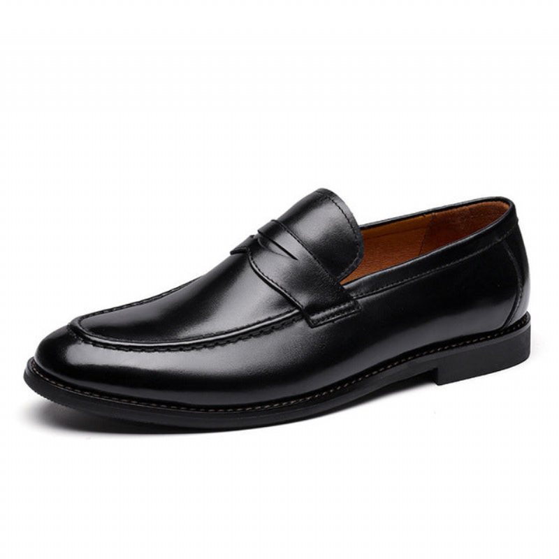 Loafers Herre Bryllup Loafer Sko - Svart