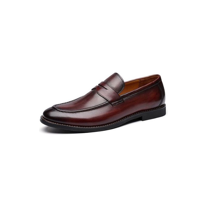 Loafers Herre Bryllup Loafer Sko - Kaffe