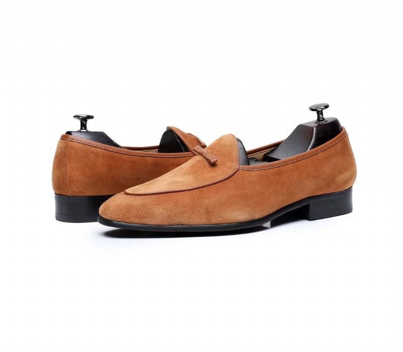 Loafers Herre Cow Leather - Kamel