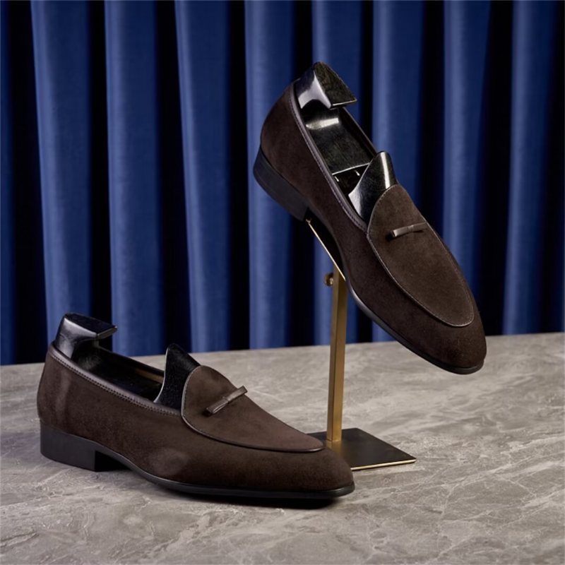 Loafers Herre Cow Leather - Kamel