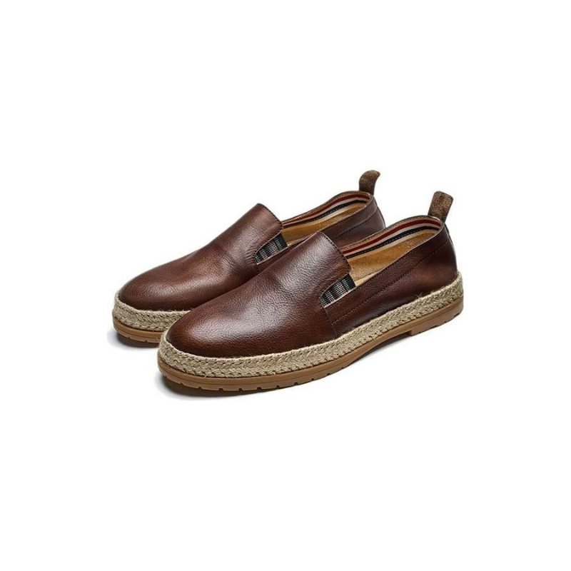 Loafers Herre Cow Leather Slip-on - Kaffe