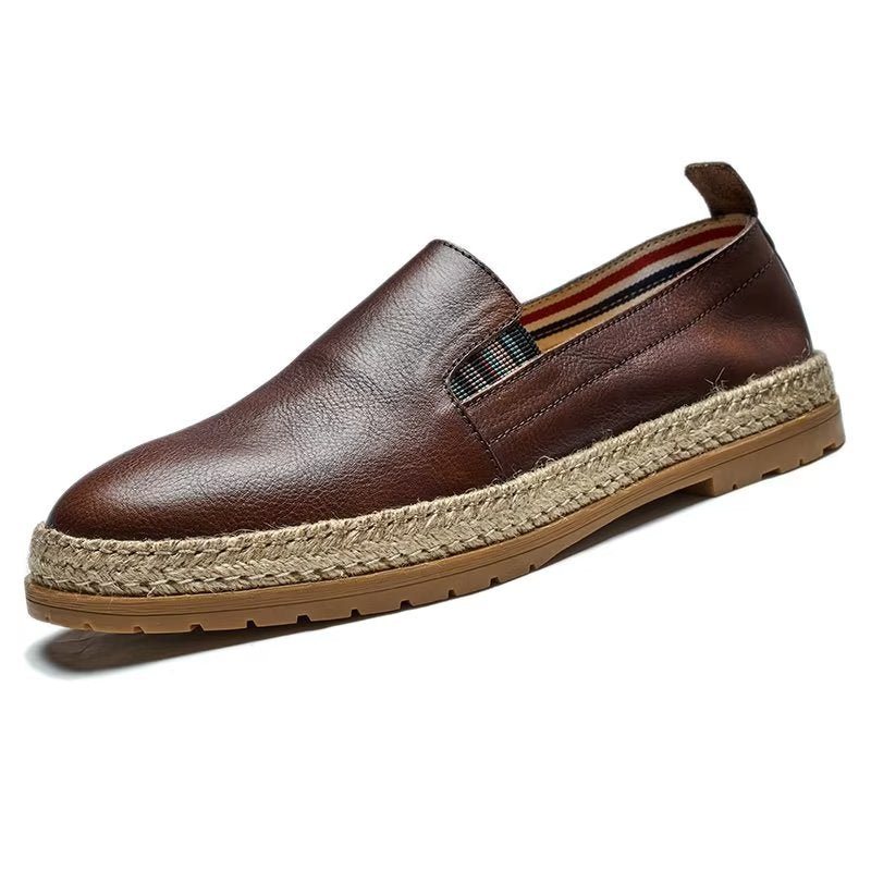 Loafers Herre Cow Leather Slip-on - Kaffe