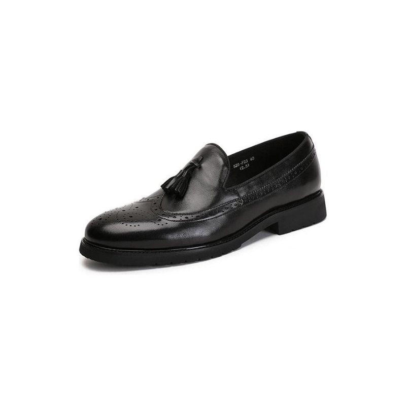 Loafers Herre Eksotiske Slip-on Brogue-sko