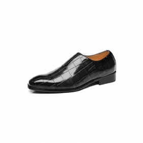 Loafers Herre Eksotiske Spisse Brogue-sko