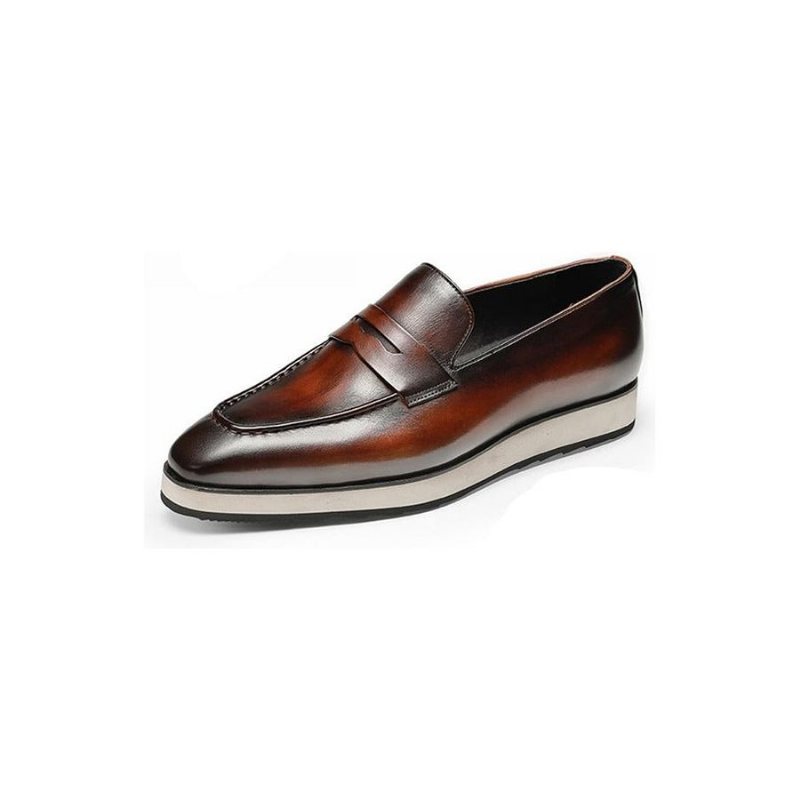 Loafers Herre Eksotiske Spisse Brogues