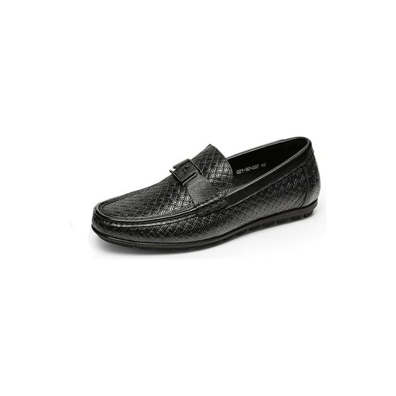 Loafers Herre Exotic Chic Crocflex Slip-on Loafer Sko - Svart