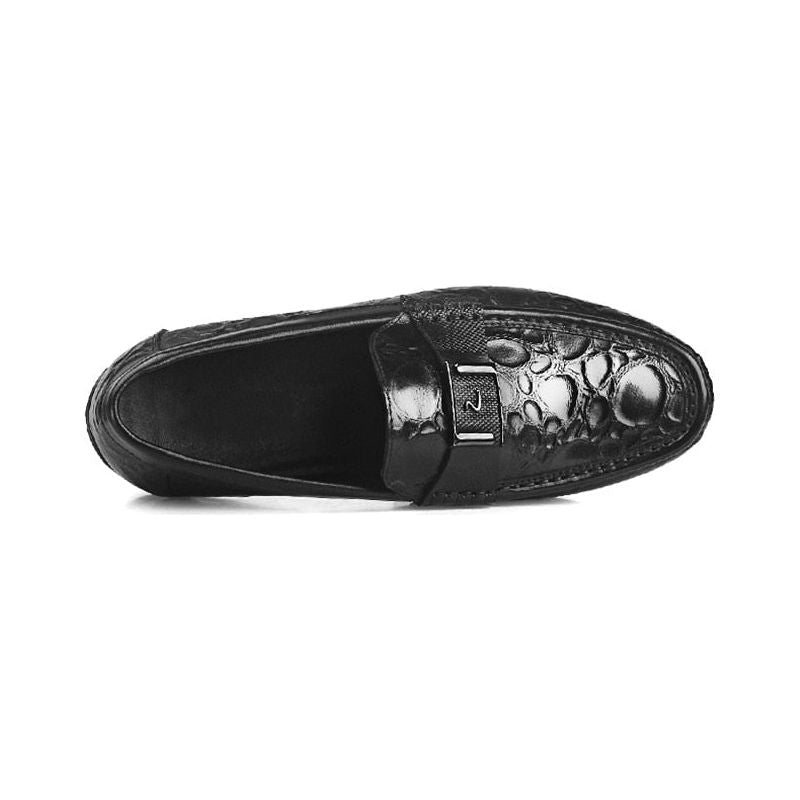 Loafers Herre Exotic Chic Crocflex Slip-on Loafer Sko - Sort 2