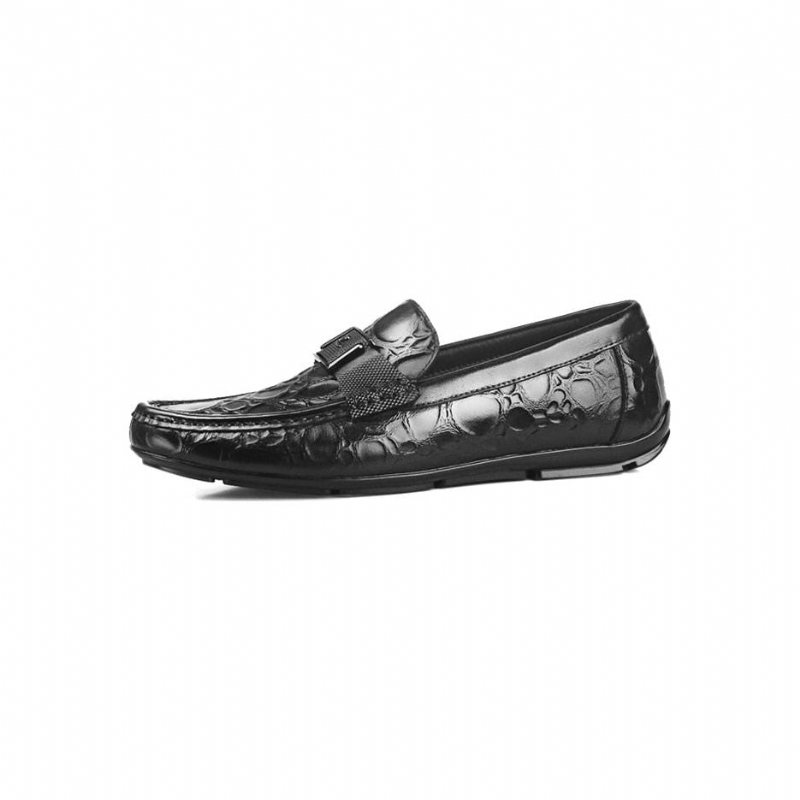 Loafers Herre Exotic Chic Crocflex Slip-on Loafer Sko - Sort 2