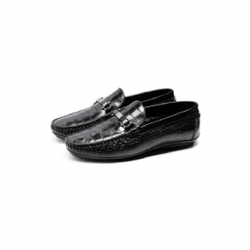 Loafers Herre Exotic Texture Slip-on