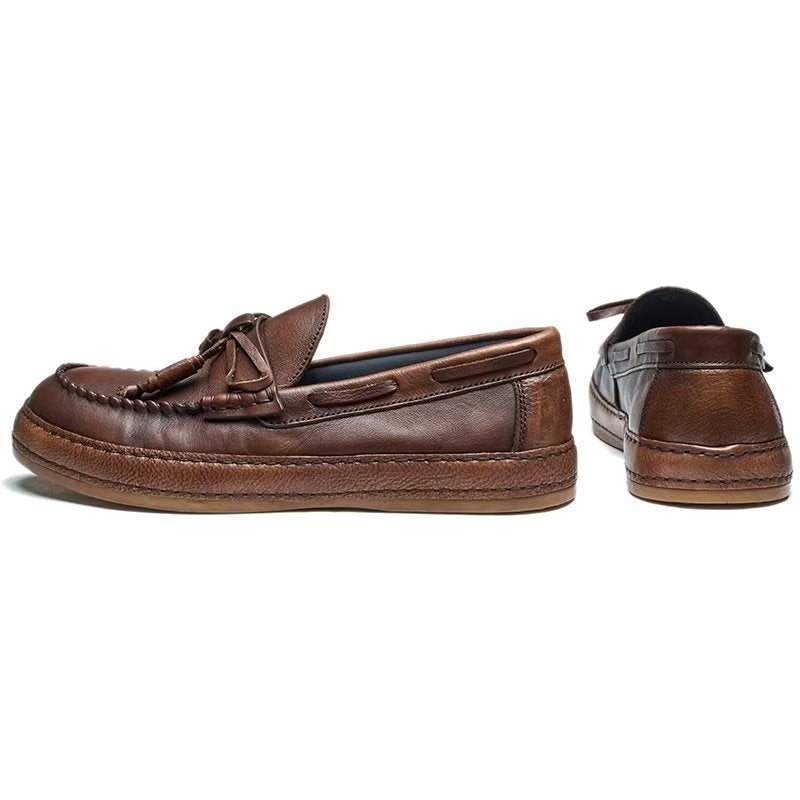 Loafers Herre Luksus Dusk Kuskinn Elegant Slip-ons - Kaffe