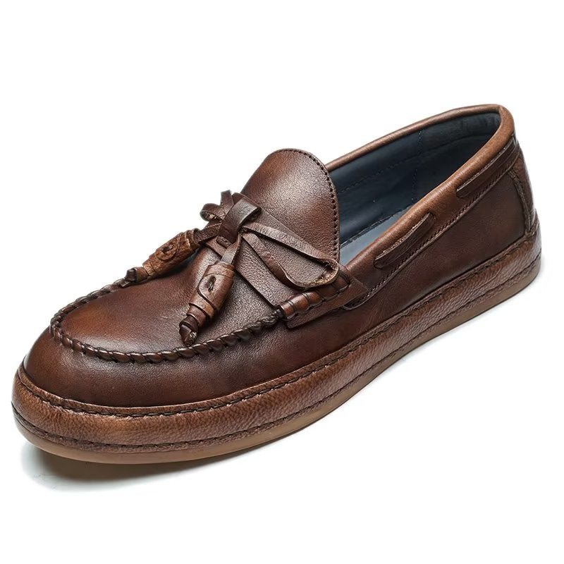 Loafers Herre Luksus Dusk Kuskinn Elegant Slip-ons - Kaffe