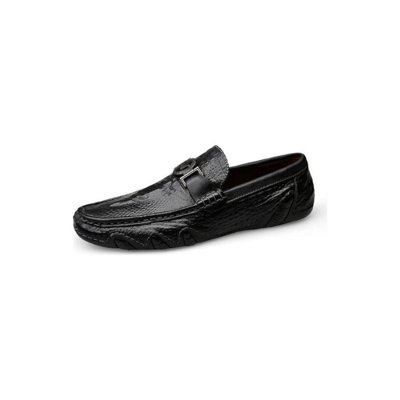 Loafers Herre Luksus Krokodilleskinn Slip-on Krokodille