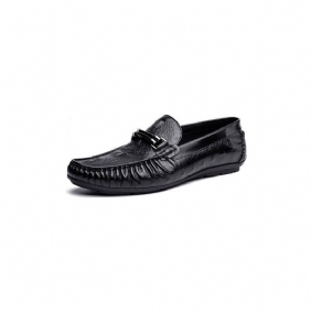 Loafers Herre Luxury Croctex Leather Brogue