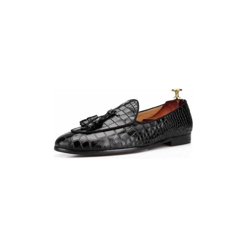 Loafers Herre Luxury Croctex Slip-on Med Solid Mønster