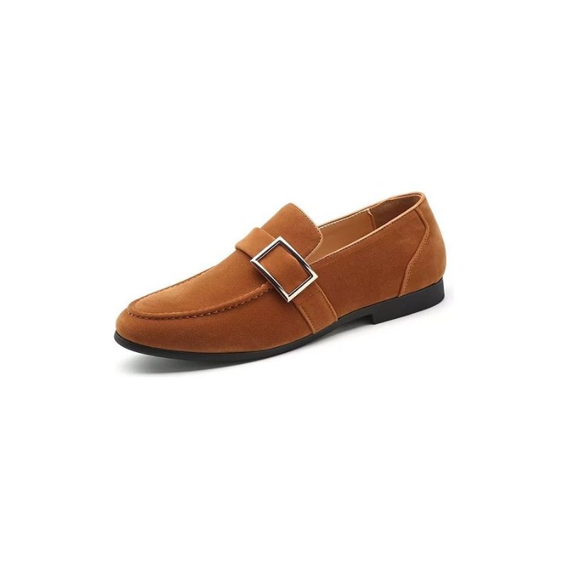 Loafers Herre Modish Pregede Slip-on - Brun