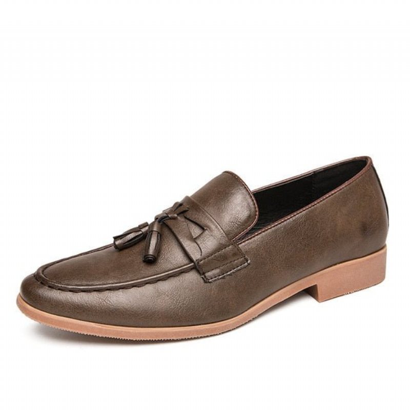 Loafers Herre Overdådige Croctassel Exotic Oxford - Kaffe 1