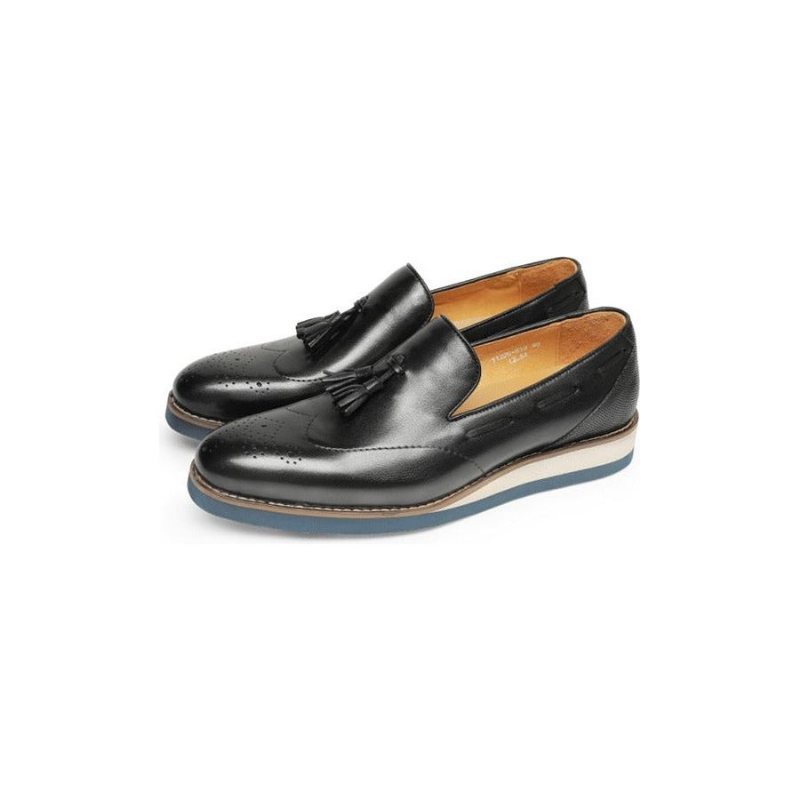 Loafers Herre Pregede Brogue Slip-on