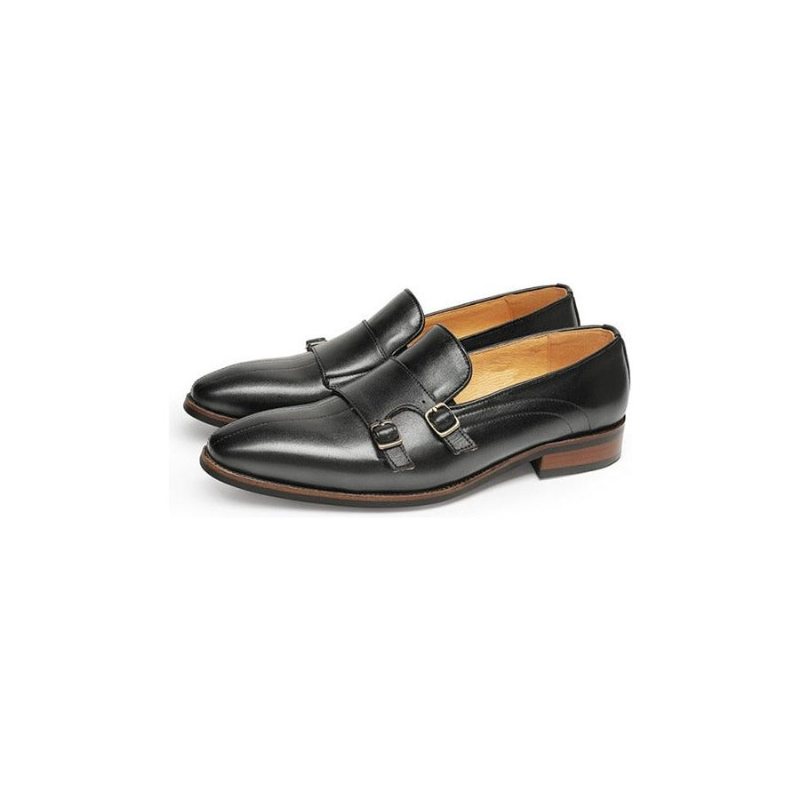 Loafers Herre Raffinert Eksotisk Skinn Monk Strap Party