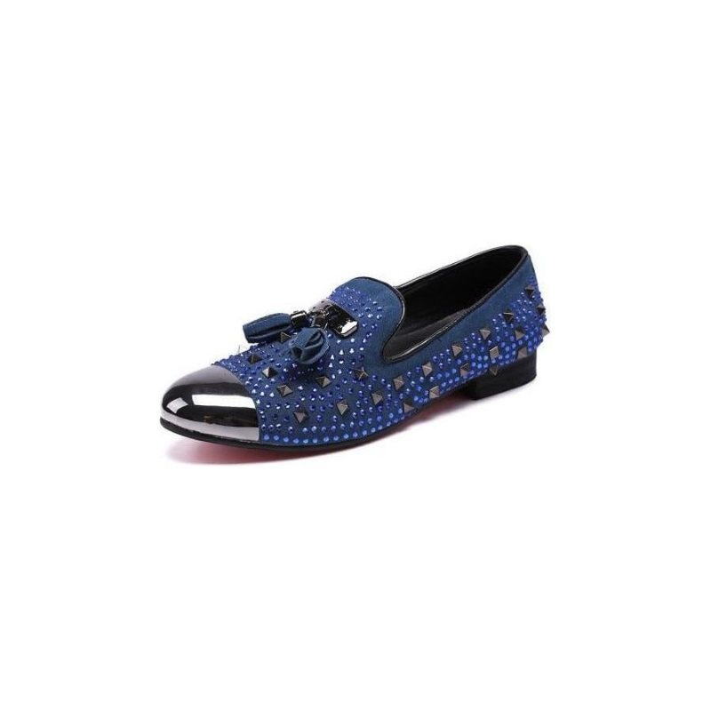 Loafers Herre Rivet Detail Dress - Blå