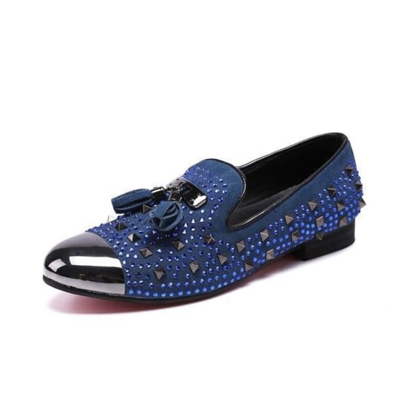 Loafers Herre Rivet Detail Dress - Blå