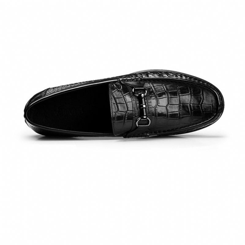 Loafers Herre Slip-on Pustende Casual - Sort