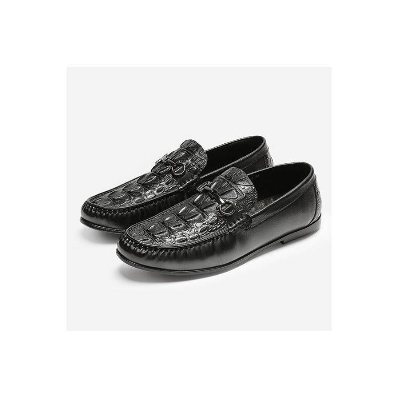 Loafers Herre Stilig Slip-on Skinn