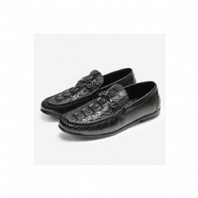 Loafers Herre Stilig Slip-on Skinn