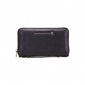 Lommeboker Herre Luksus Vintage Kuskinn Lang Clutch Lommebok