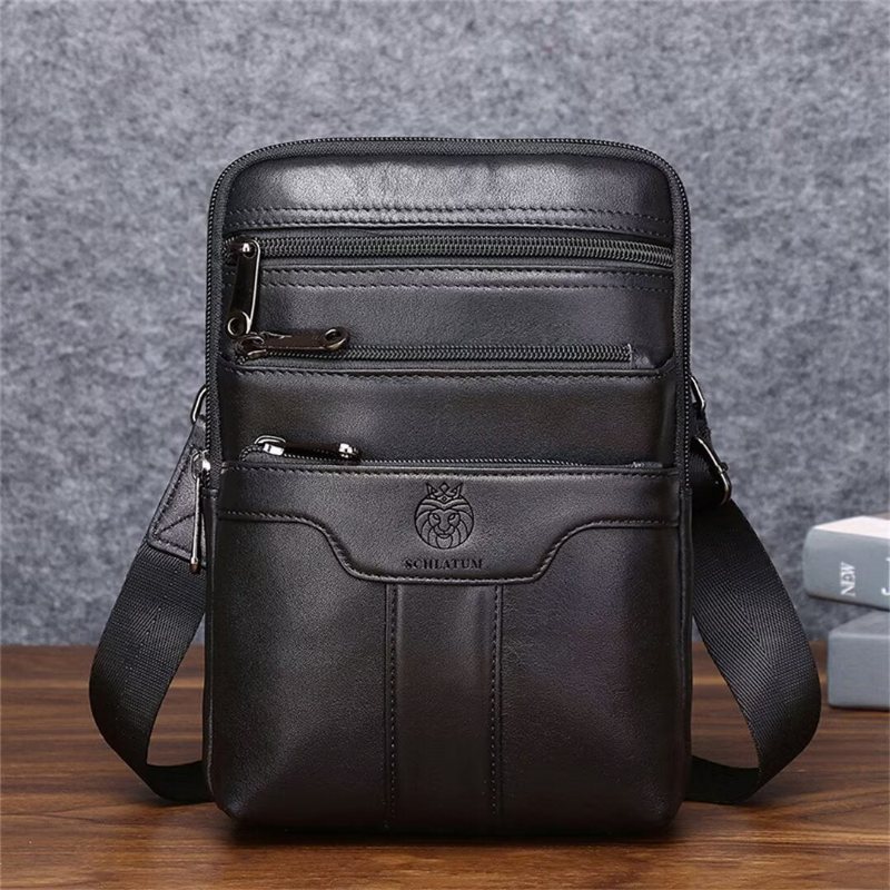 Skuldervesker Herre Gallant Traveller Leather Tote - Svart