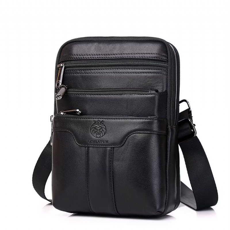 Skuldervesker Herre Gallant Traveller Leather Tote - Svart