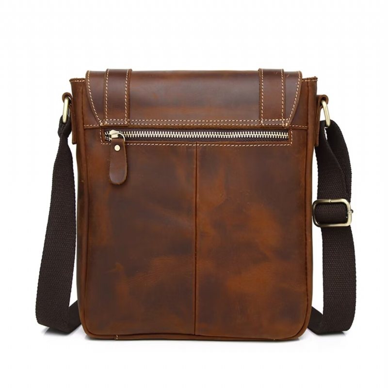 Skuldervesker Herre Imperial Leather Day Bag - Kaffe