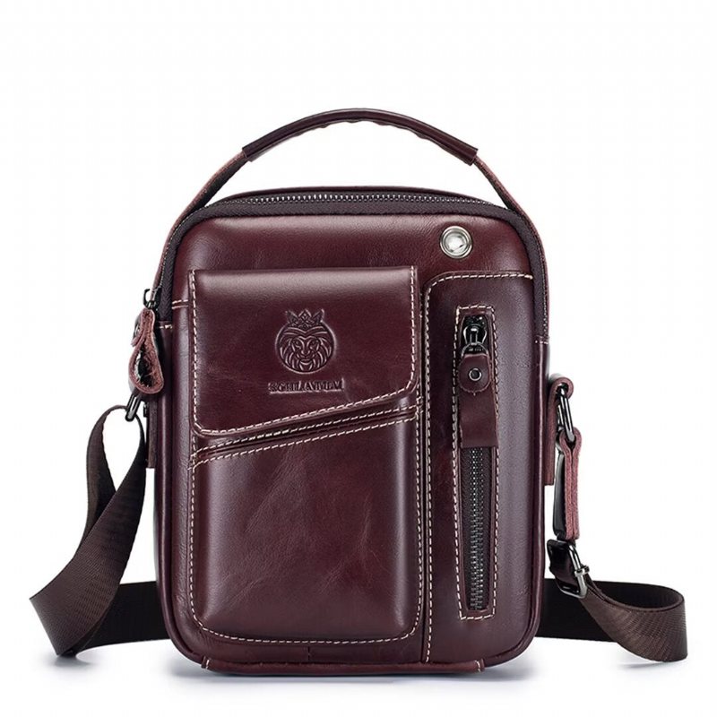 Skuldervesker Herre Regal Urbanite Leather Satchel - Svart