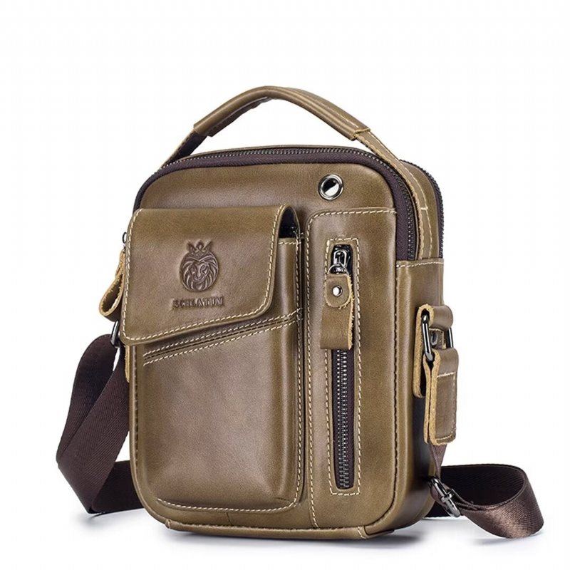 Skuldervesker Herre Regal Urbanite Leather Satchel - Svart