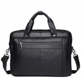 Skuldervesker Herre Square Sovereign Leather Tote