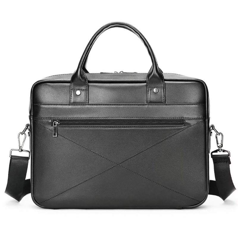 Skuldervesker Herre Urbane Edge Alligator Leather Tote - Svart